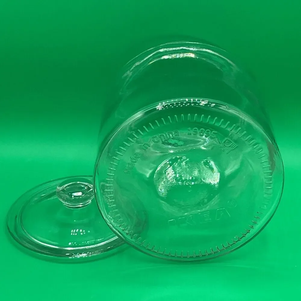 IKEA‎ Vardagen Clear Jar with lid. EUC